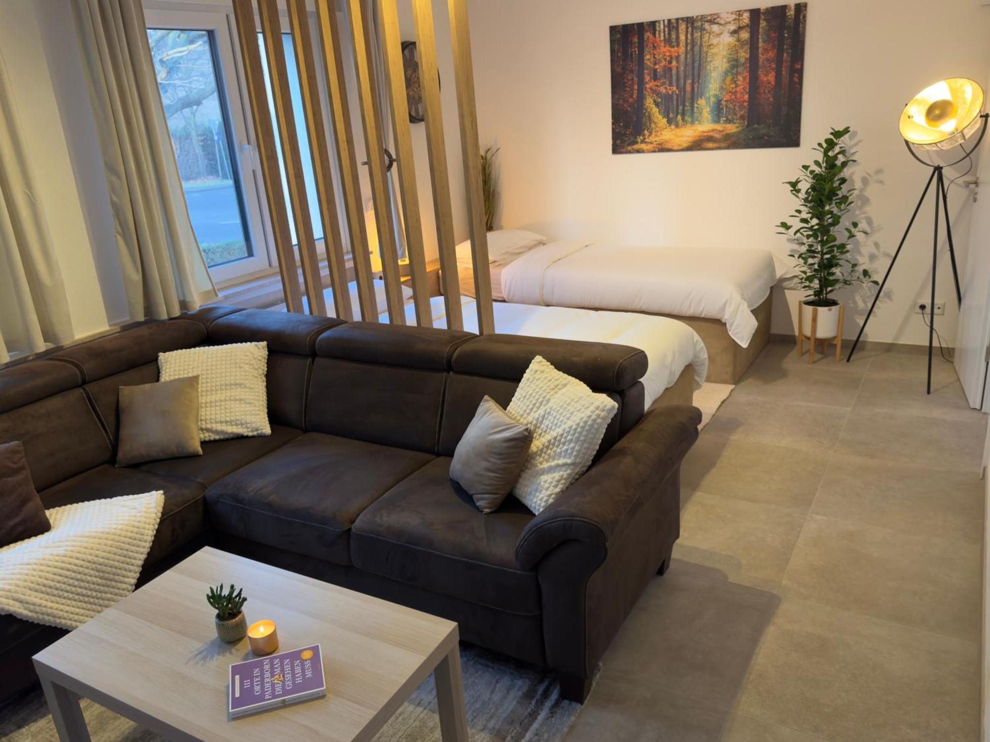 פאדרבורן Moderne Wohnung Mit Waldflair Und Kaffeegenuss מראה חיצוני תמונה
